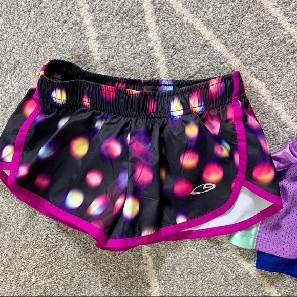 Champion Bundle of 2 Purple Athletic Shorts XS 4/5 - Picture 3 of 6